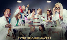 Channel 4 Extreme Cake Makers featuring Suzanne Thorp at The Frostery, North West Wedding Cakes