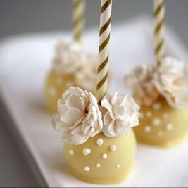 Wedding favours - cake pops, The Frostery, Oldham, Lancashire